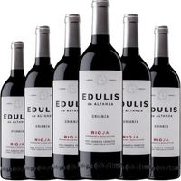 edulis crianza vino tinto espana pack 6 botellas 75 cl 135 vol