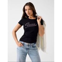 guess tops y camisetas w6yi21 k4337-jblk para mujer