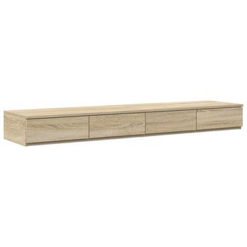 Cajones De Cama Roble Sonoma 150 X 36,5 X 16,5 Cm Vidaxl