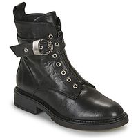 myma botines 7104-cuir-noir para mujer