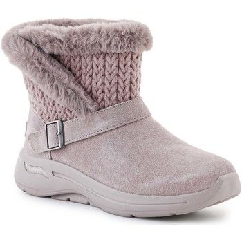 Skechers Botines Go Walk Arch Fit Boot True Embrace 144422-DKTP para mujer