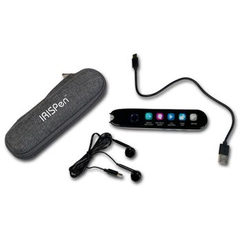 Escáner I.R.I.S. IRISPen Reader 8 lápiz lector 16 GB LCD USB-C batería
