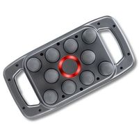 pistola percusion luz roja recuperacion - bodylife recoverypulse pro gris