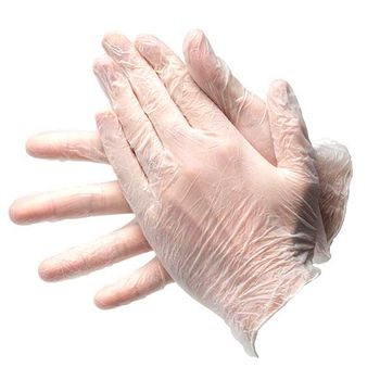 Vinyl P/Free Gloves Large Qty 100
