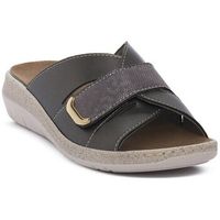 grunland sandalias ce0776titanio para mujer