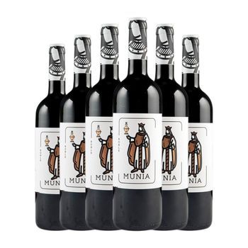 Viñaguareña Vino Tinto Munia Toro Roble 75 Cl 14.5% Vol. (pack De 6 Unidades)
