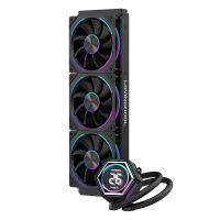 lovingcool l-b360-02 enfriador de agua para cpu de 360mm argb pwm 2600rpm bajo ruido radiador de computadora compatible