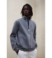 ecoalf para hombre mcmgahygush00303s26-303 chaqueta gus gris oscuro xl casual algodon organico