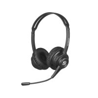 auriculares sandberg inalambricos bluetooth con cancelacion de ruido microfono y 20 h autonomia negros
