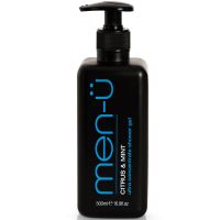 men-u citrus and mint shower gel 500ml - with pump