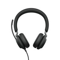 jabra evolve 2 40 se auriculares diadema usb-c para llamadasmusica negros