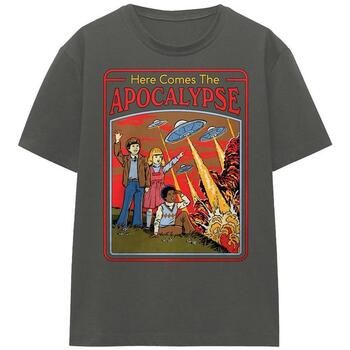 Steven Rhodes Camiseta Here Comes The Apocalypse para mujer