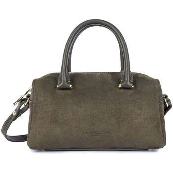 LANCASTER Bolso de mano Bolso de mano Con cremallera Suède Cube Caqui para mujer