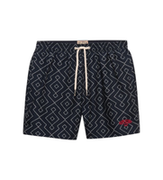superdry para hombre m3010262a banador premium printed 15 marino xl beachwear poliester reciclado