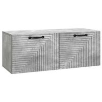 mueble para tv de pared gris hormigon 785 x 31 x 30 cm vidaxl