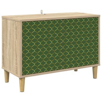 Mueble De Tv Geleen 69 X 33 X 50 Cm Sonoma Madera De Ingeniería Vidaxl