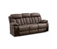 sofa relax de 3 plazas con reposapies elevable en marengo 208 cm kendal marengo 208cm x 101 x 97 cm