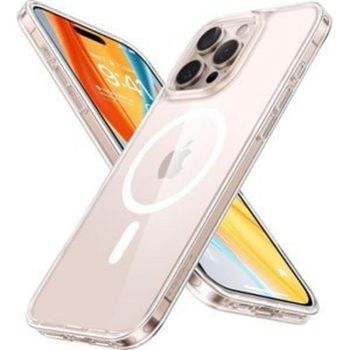 Funda para móvil Torras Diamond-Mag Transparente TPU Magnética para iPhone 16 Pro