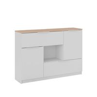 aparador betti 120 x 836 cm 2x puerta 2x cajon y 1x compartimento abierto vicco
