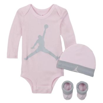 Pack 3 Piezas Air Jordan Jumpman bebe Rosa