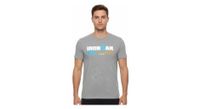 camiseta gris de manga corta ironman france para hombre