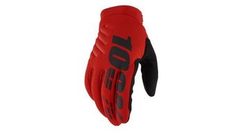 Guantes largos 100  rojo brisker