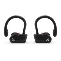auriculares savio tws-03 inalambricos bluetooth para llamadas y musica con microfono negros