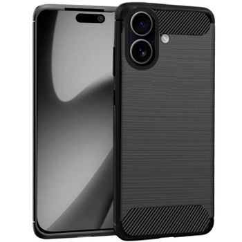 Cool Funda TPU Negra para iPhone 17 Carbón