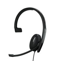 sennheiser sc 130 auricular monoaural usb-c negro