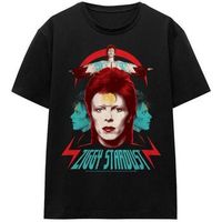 david bowie tops y camisetas ziggy heads para mujer