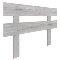 dhome cabecero artico 105cm horizontal estilo valla con patas madera reciclada dm herrajes incluidos 105cm horizontal valla artico