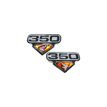 Emblema del panel lateral Honda CB 350 K '73 OE-Réplica set