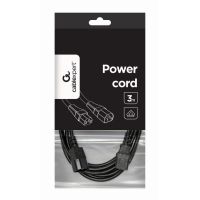 cable de extension gembird pc-189-vde-3m c14 a c14 3 metros