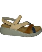 de erase sandalias cuna mujer de piel beige