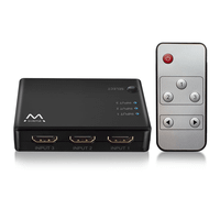 switch hdmi 4k ewent ew1282 3 puertos