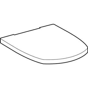 Asiento De Inodoro Geberit Ge Vitelle, Bisagras Acero Inoxidable, Blanco, 573620000