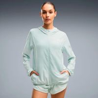 puma velocity aop woven  chaqueta para correr mujeres - verde claro