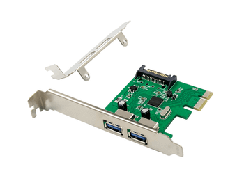 CONTROLADORA CONCEPTRONIC PCIEXPRESS X1 2 PUERTOS USB 3.0