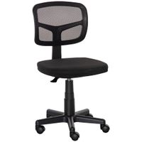silla de oficina 43x48x895 cm negro