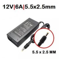 cargador para monitor tft 12v 6a 72w