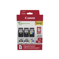 pack cartuchos tinta original canon pg-540cl-541 negro y color compatibilidad pixma