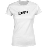 echappe womens t-shirt - white - m - white