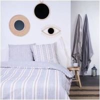 juego de cama azul 220 x 240 cm