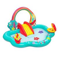 piscina infantil pvc 221 x 193 x 117 cm - bestway azul
