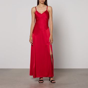 MAX&Co. Sasia Satin Maxi Dress - UK 8