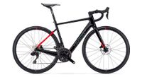 bicicleta electrica de carretera wilier triestina garda hybrid shimano 105 di2 12s 250 wh 700 mm negro rojo