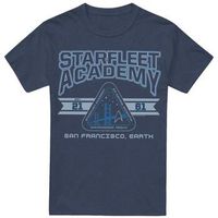 star trek tops y camisetas starfleet academy earth para mujer