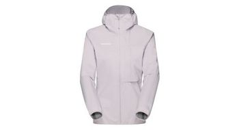 Mammut ducan light hs chaqueta impermeable con capucha mujer morado
