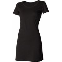 skinni fit vestidos scoop neck para mujer