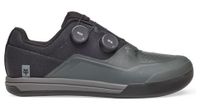 zapatillas fox union boa pedal plano gris